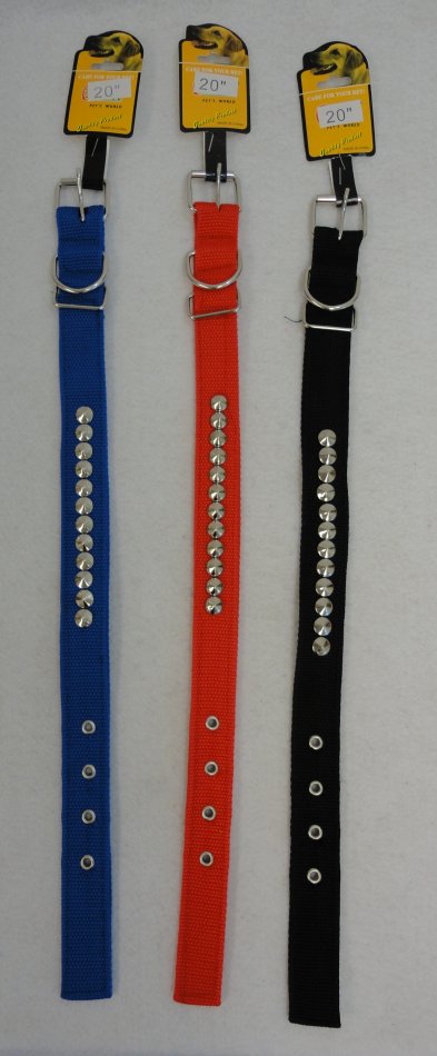 ''20'''' Medium Studded DOG Collar''